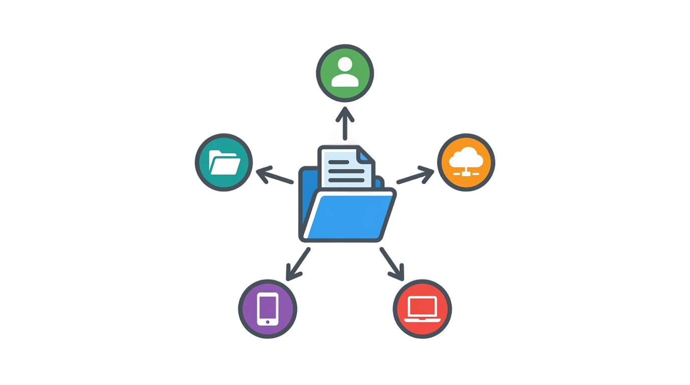 file share icon png PNG transparent background