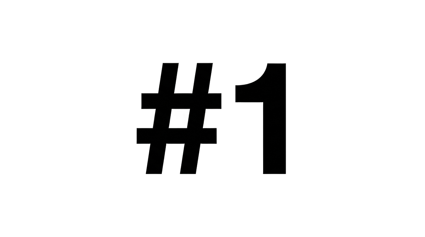 hashtag 1 png PNG transparent background