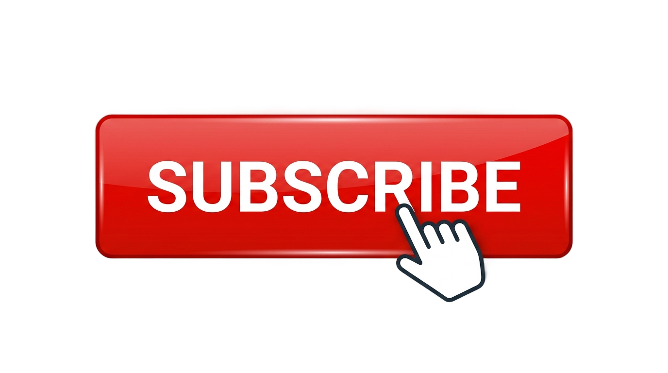 subscribe button png video free download PNG transparent background