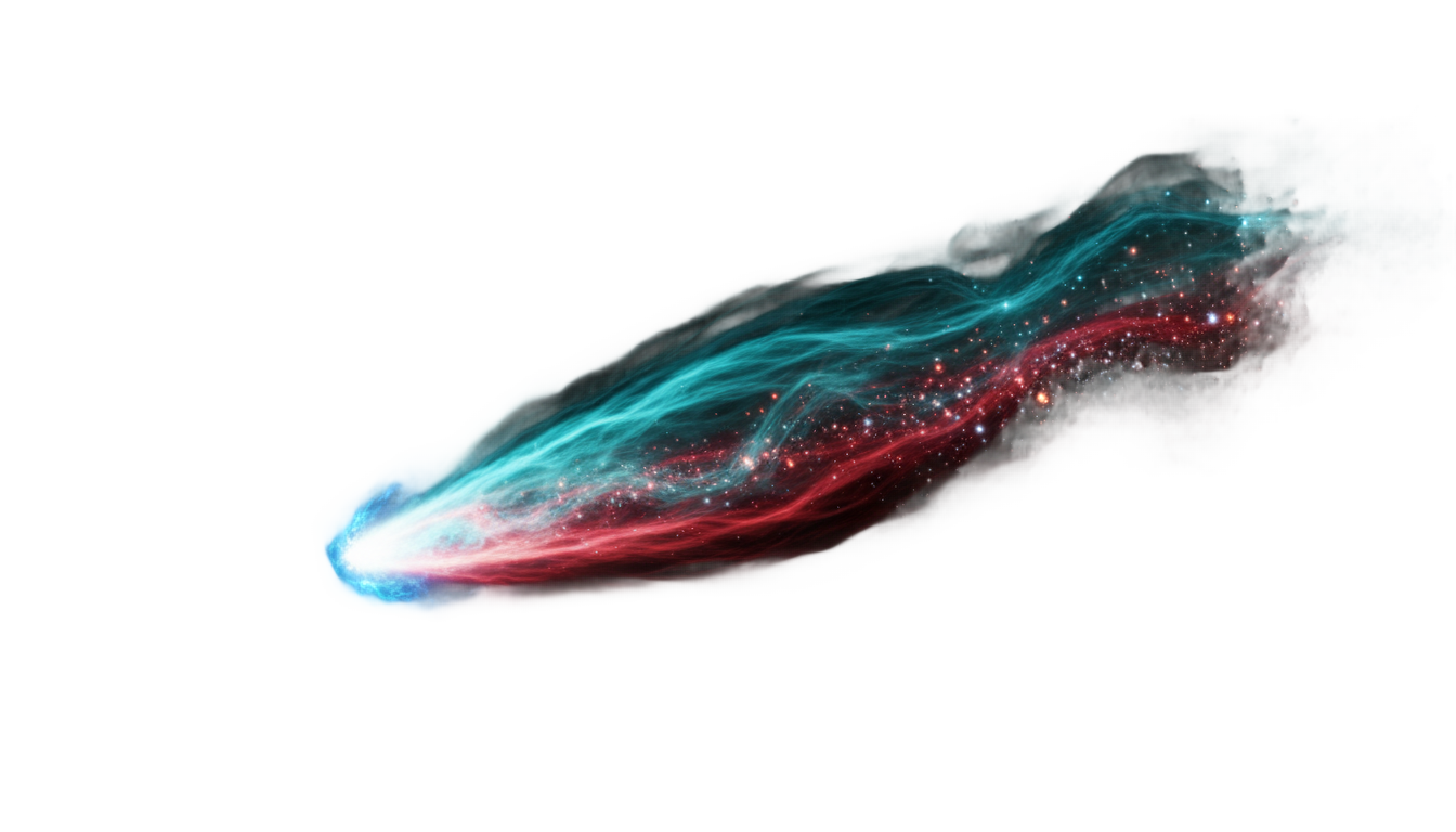 kimi no na wa comet png PNG transparent background