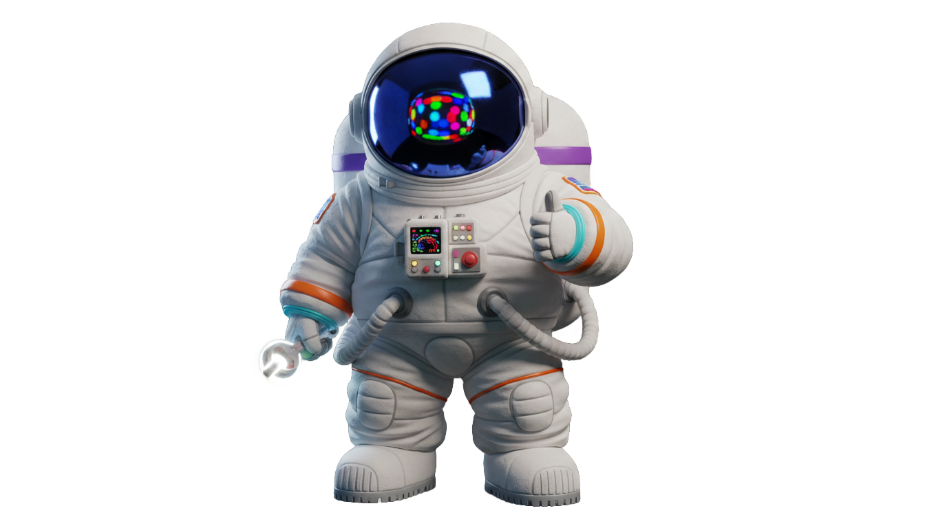 space suit png cartoon PNG transparent background