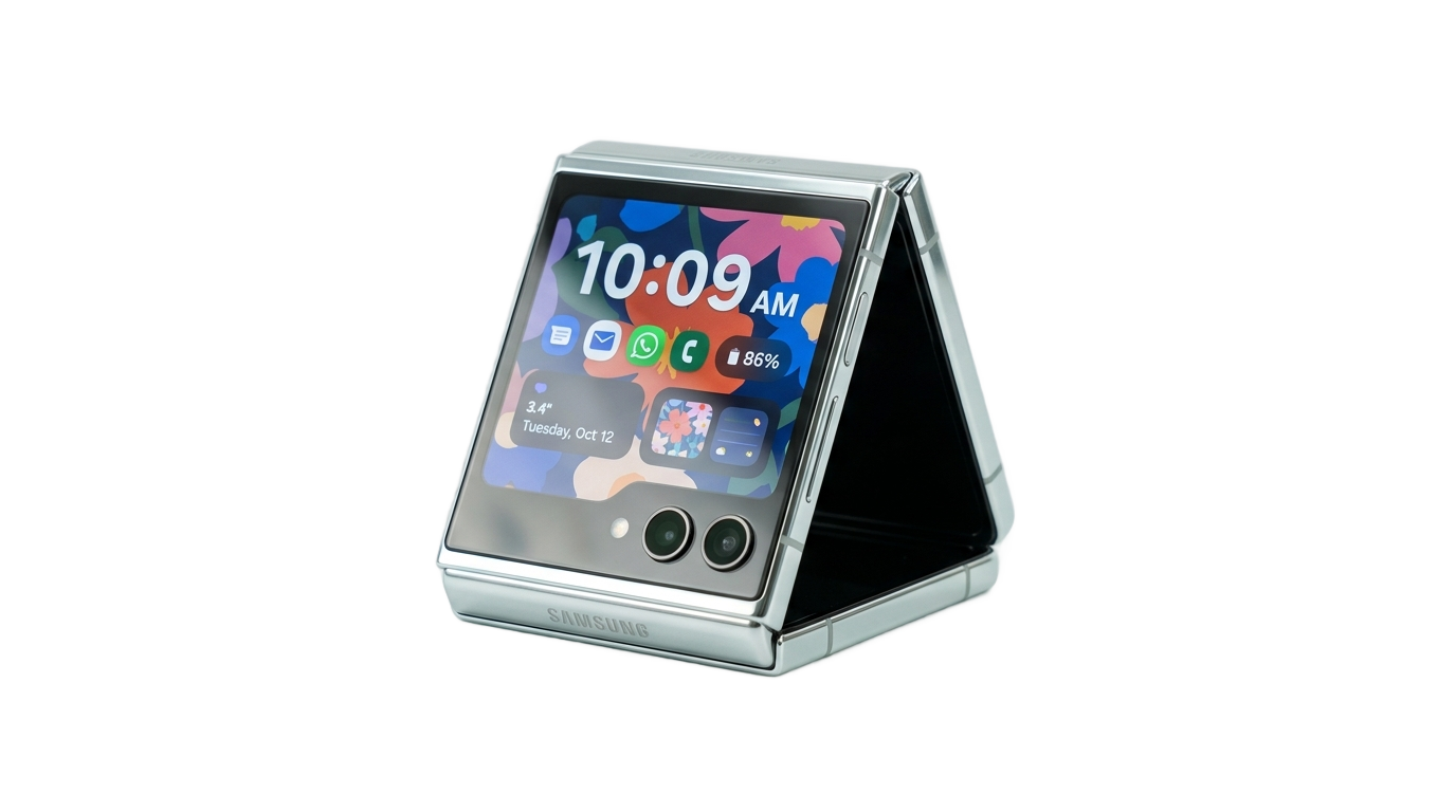 galaxy z flip5 png PNG transparent background