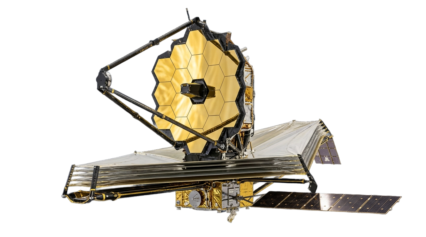 james webb space telescope png PNG transparent background