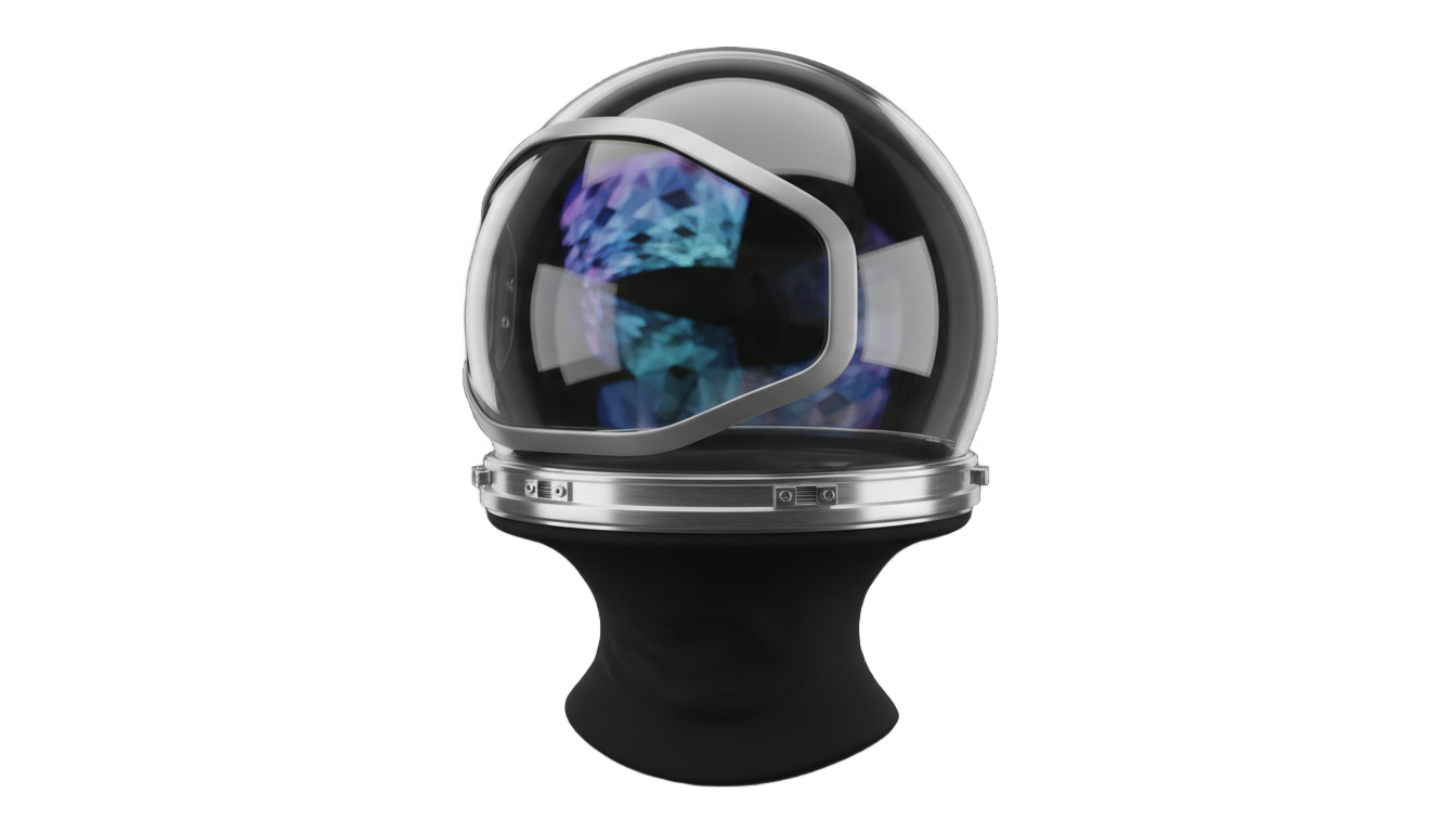 cartoon space helmet png PNG transparent background