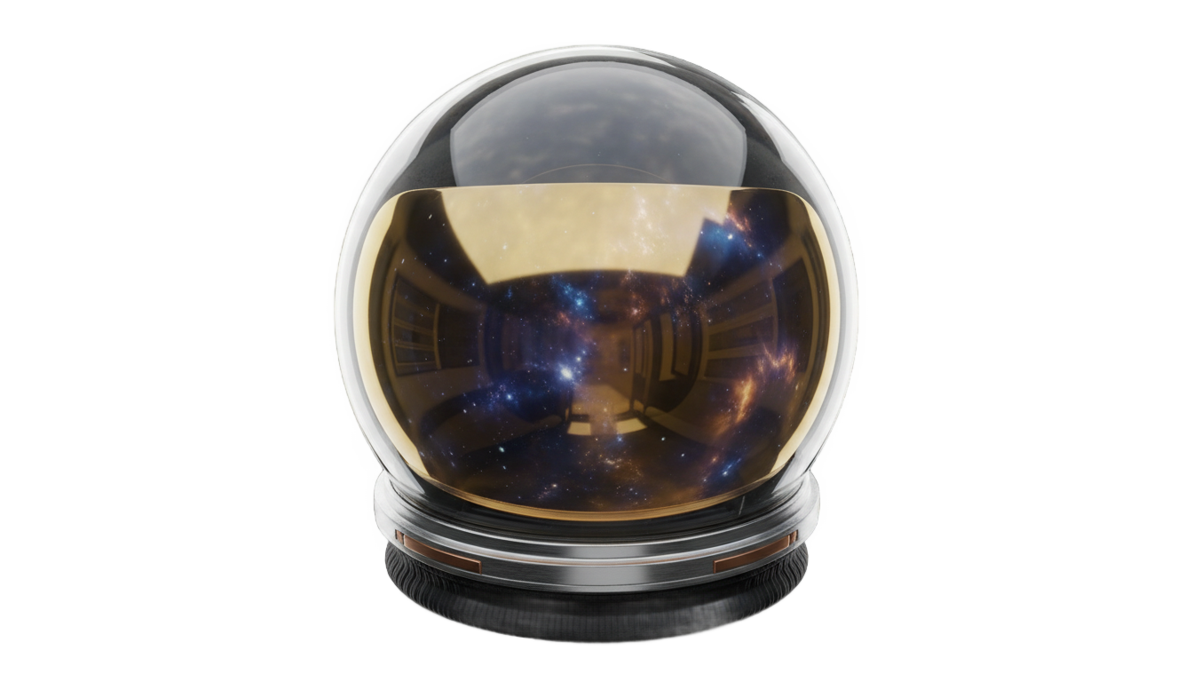 cartoon space helmet png PNG transparent background