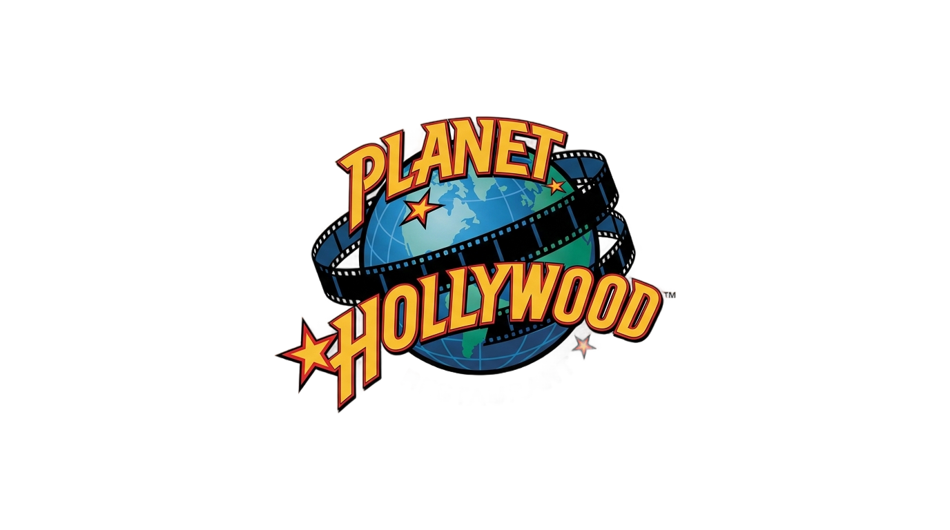 planet hollywood logo png PNG transparent background