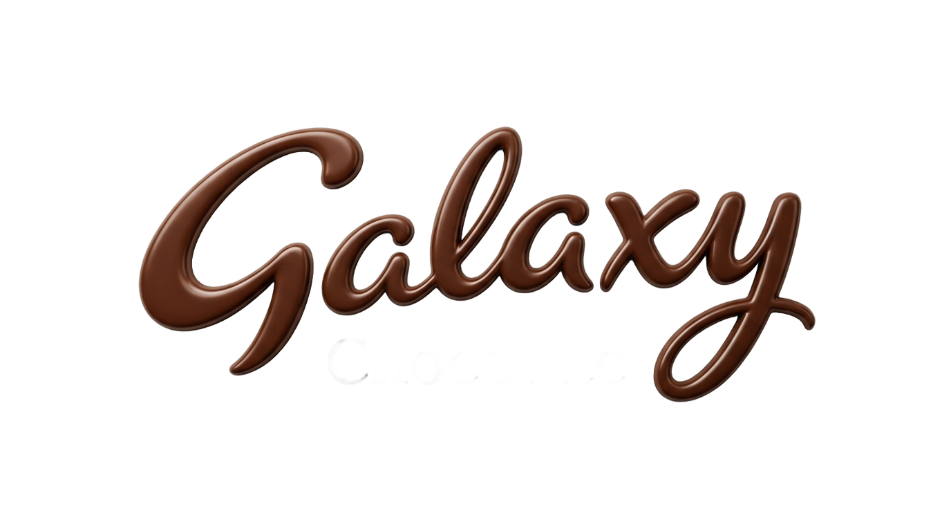 galaxy chocolate logo png PNG transparent background