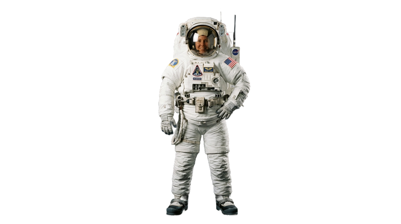 astronaut standing png PNG transparent background