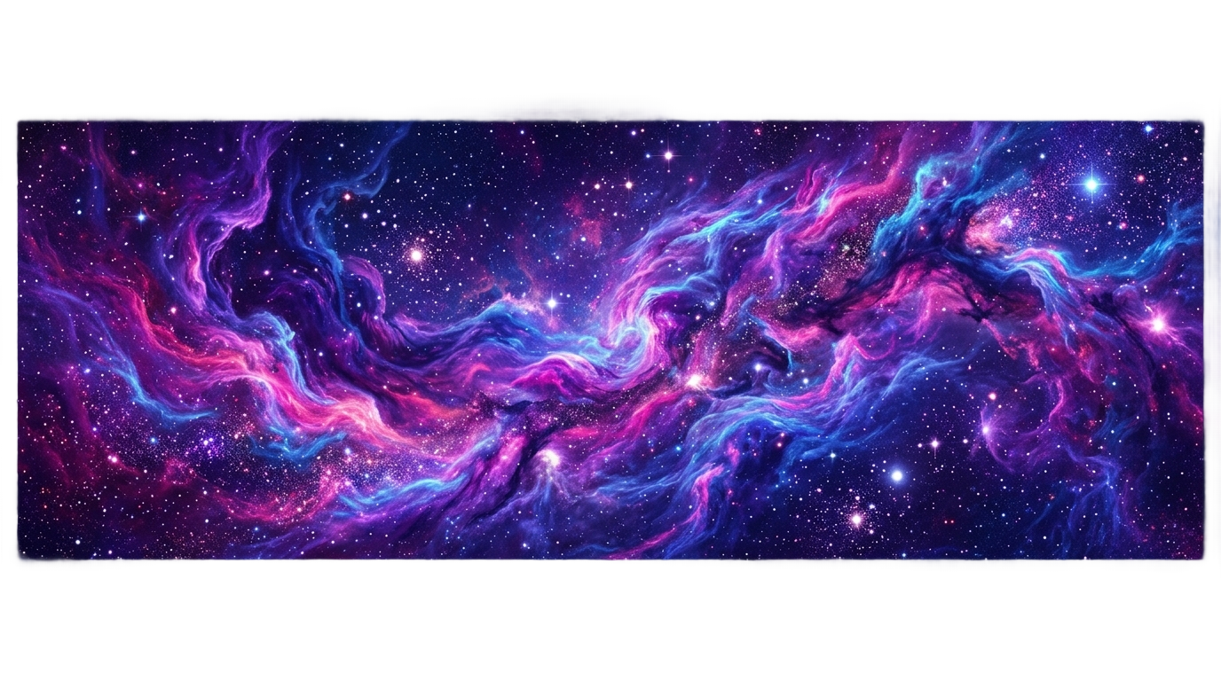 galaxy banner png PNG transparent background