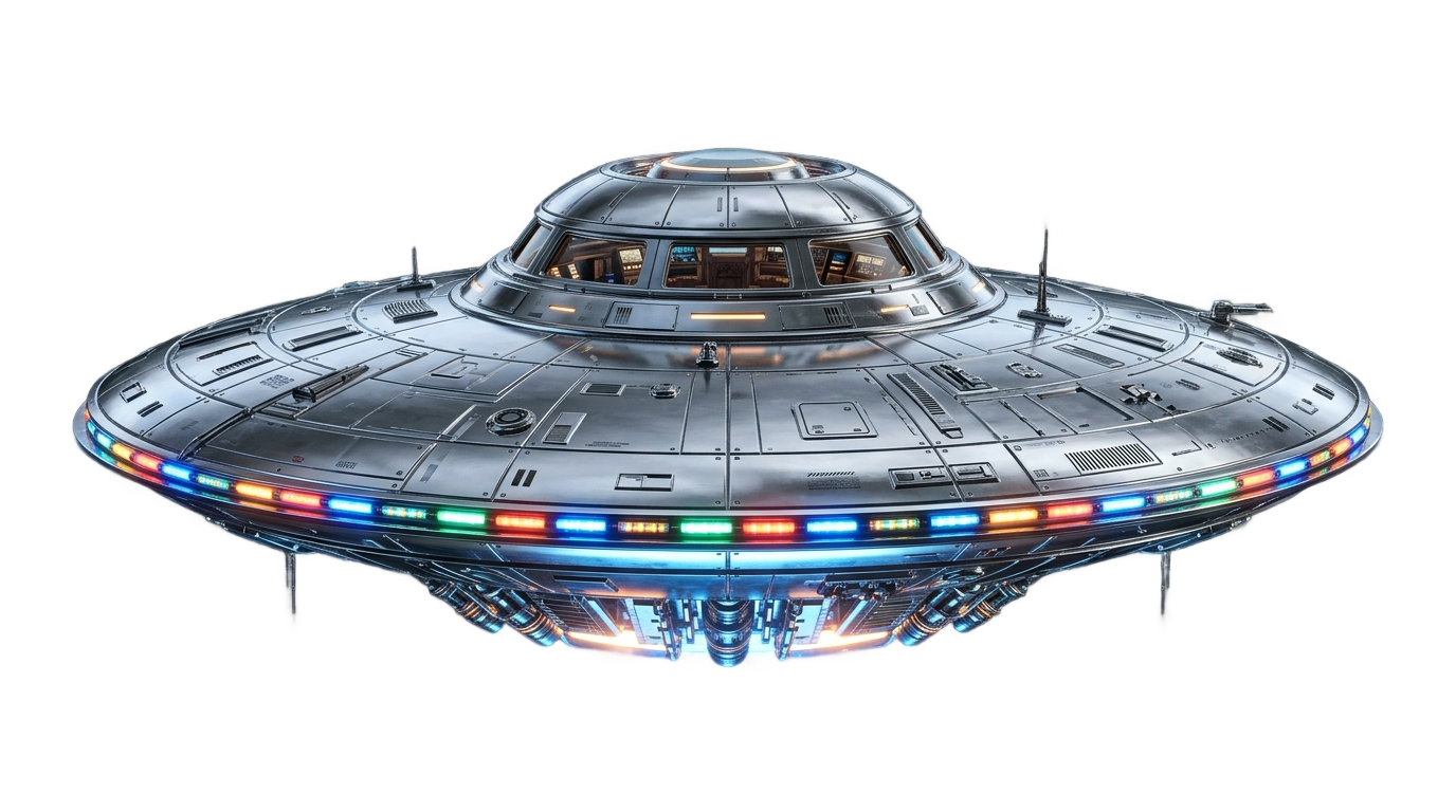 real ufo png PNG transparent background