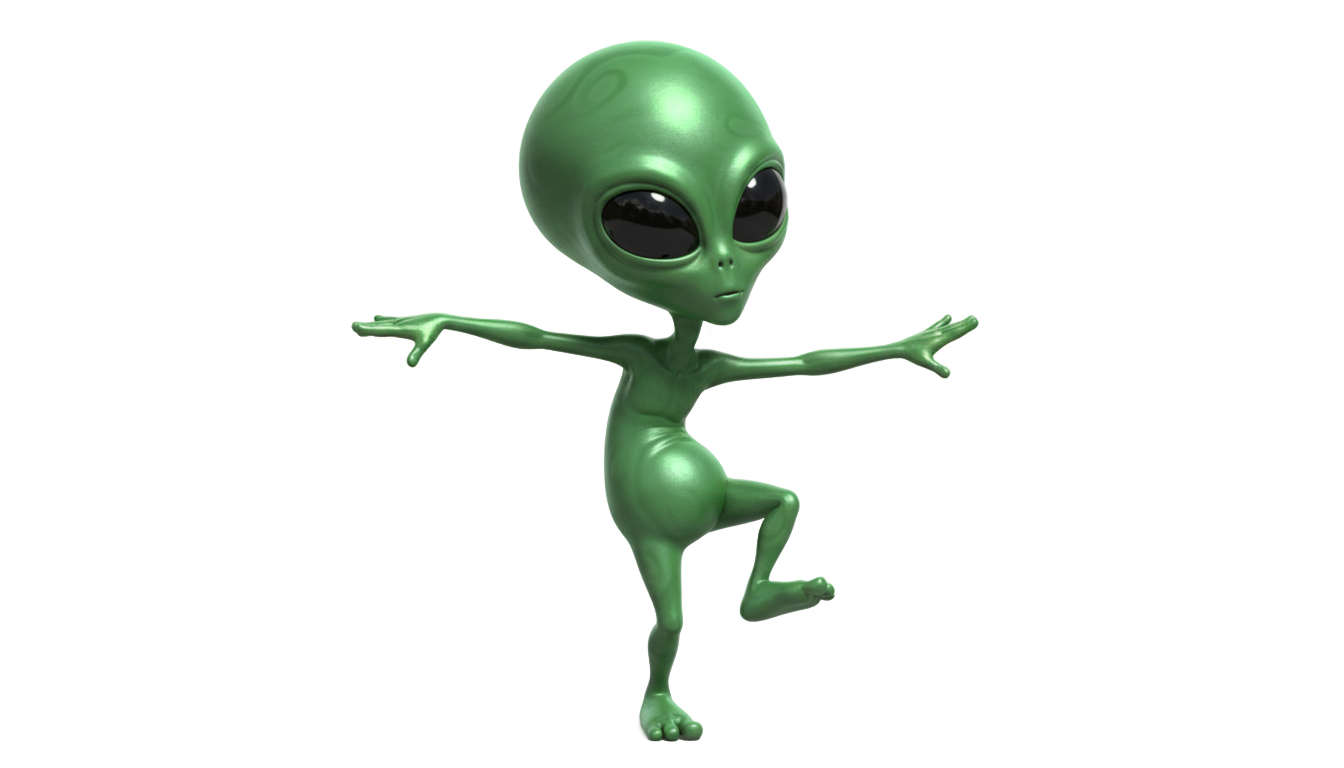 howard the alien gif png PNG transparent background