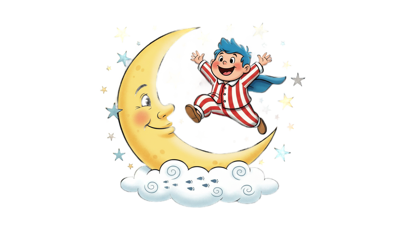 over the moon png PNG transparent background