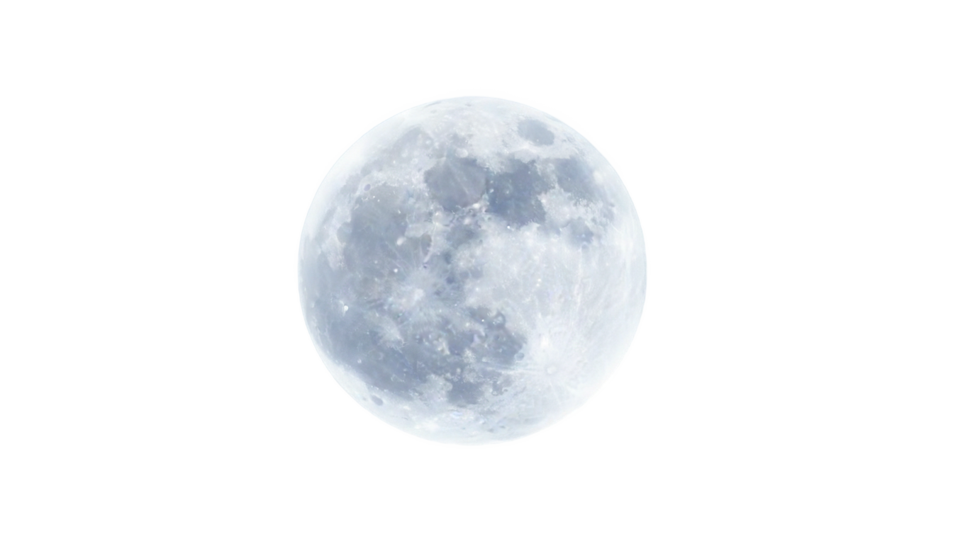 bright moon png PNG transparent background