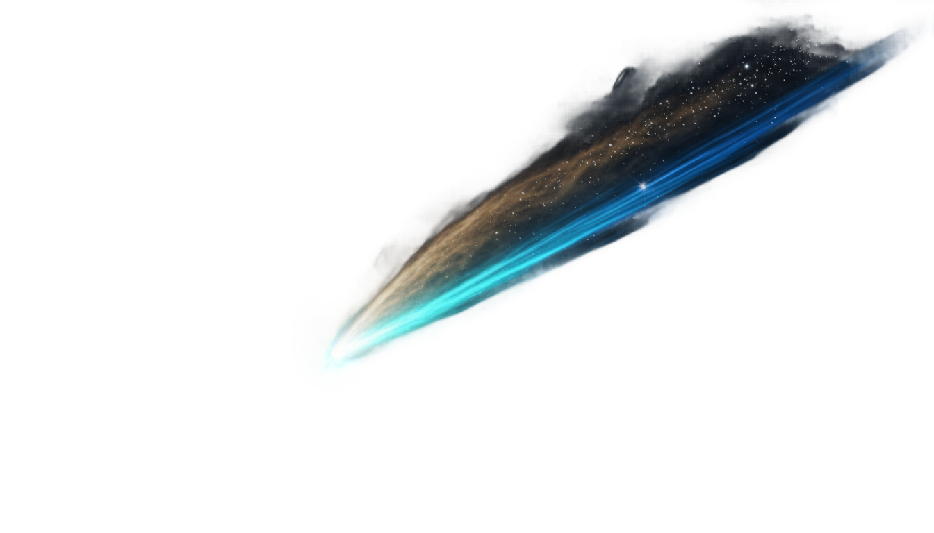 comet tiamat png PNG transparent background