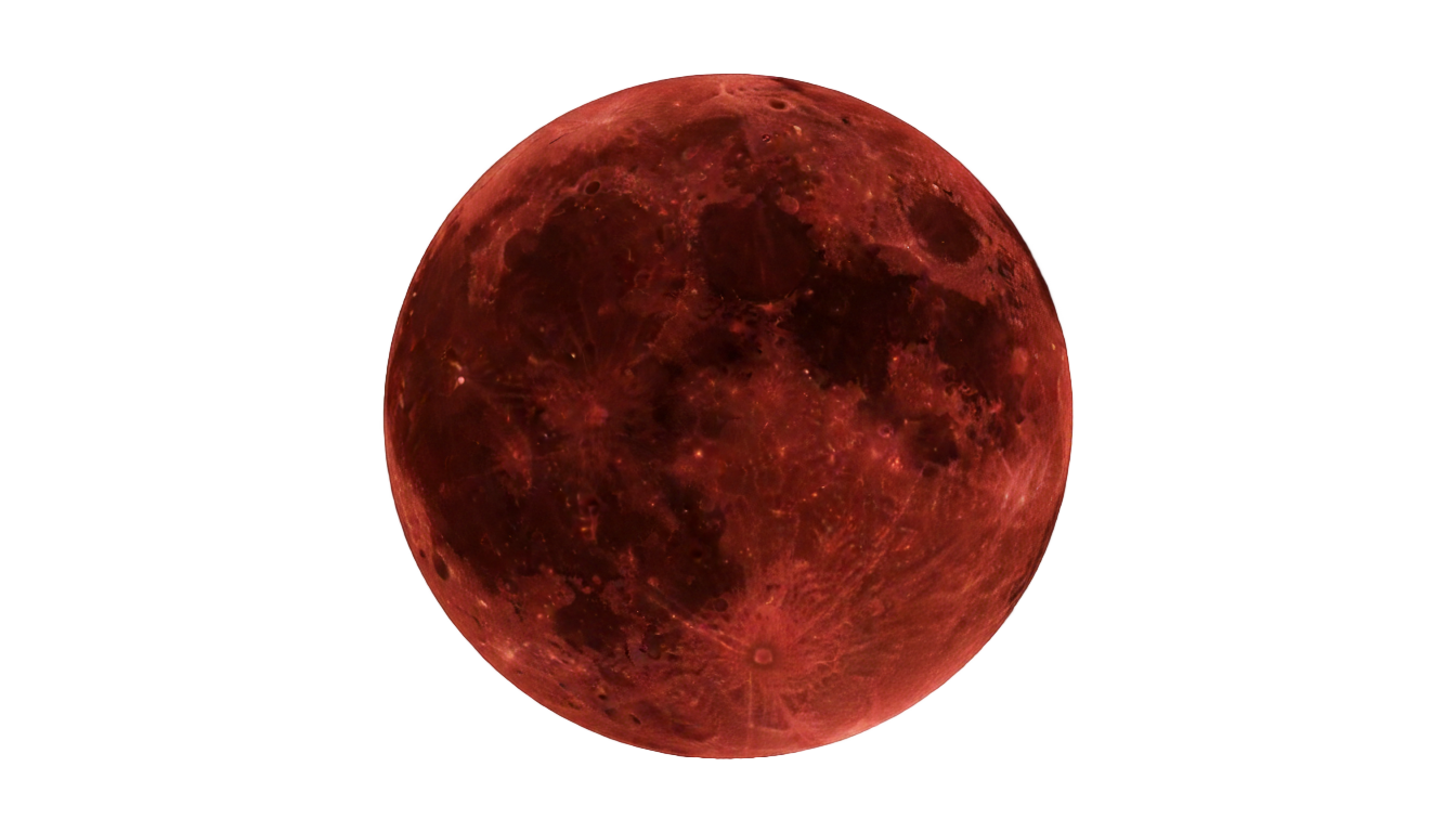 blood moon png PNG transparent background
