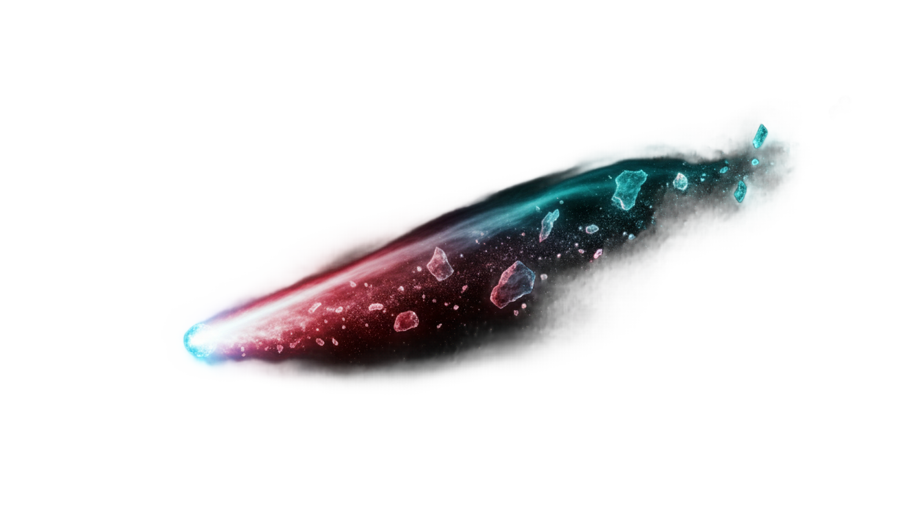 kimi no na wa comet png PNG transparent background
