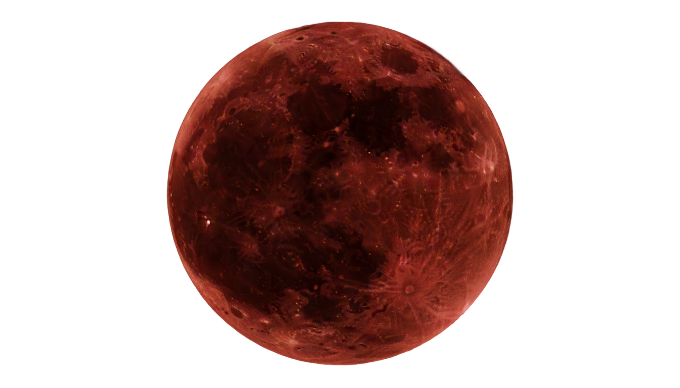 blood moon png PNG transparent background