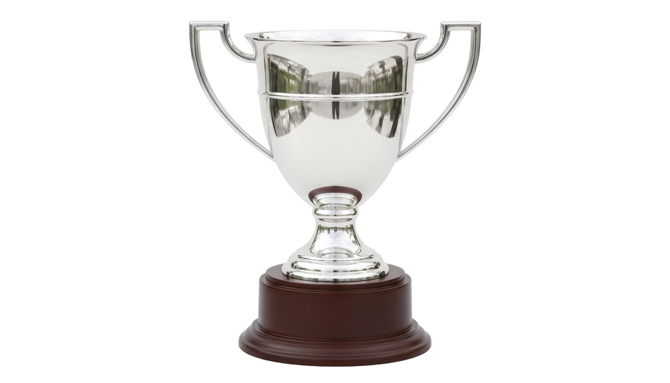 silver trophy png PNG transparent background