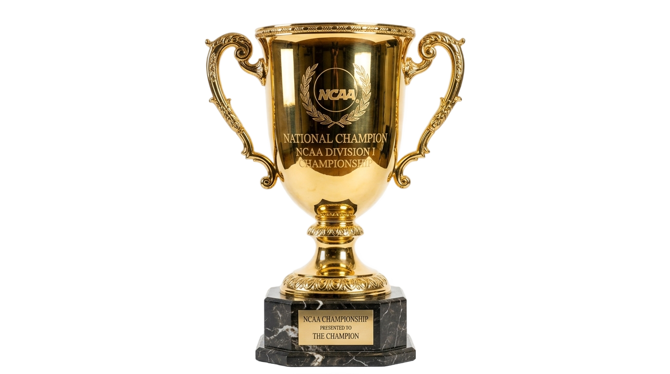 ncaa trophy png PNG transparent background