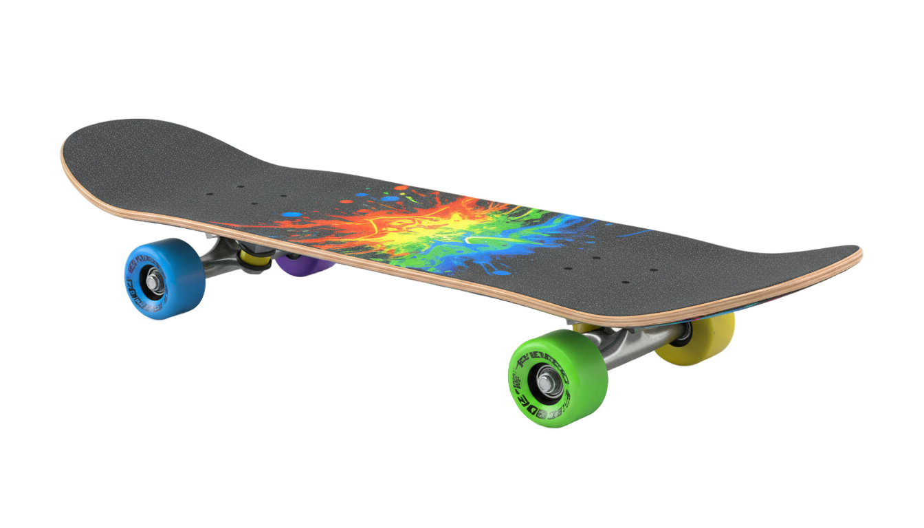 skateboard template png PNG transparent background
