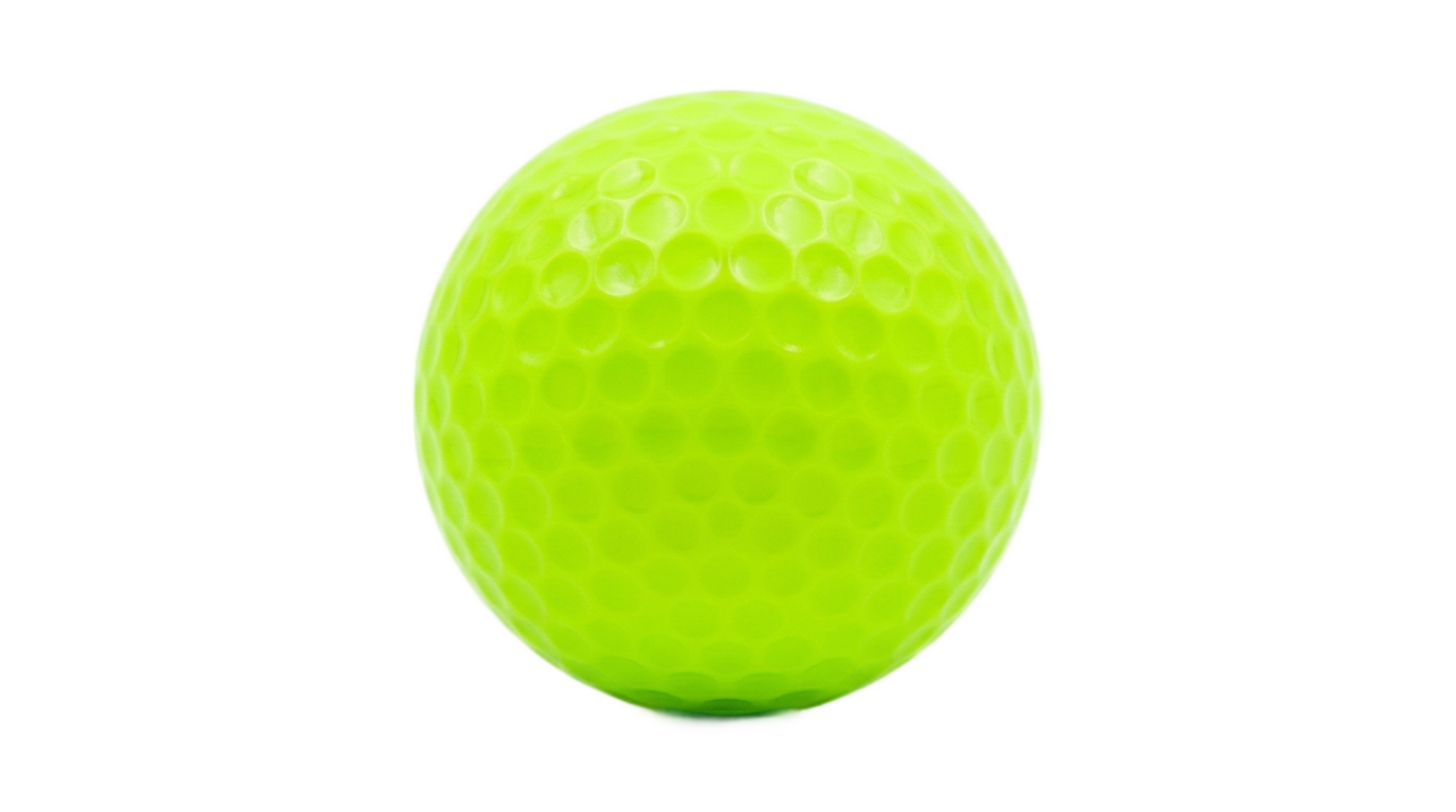 green golf ball png PNG transparent background