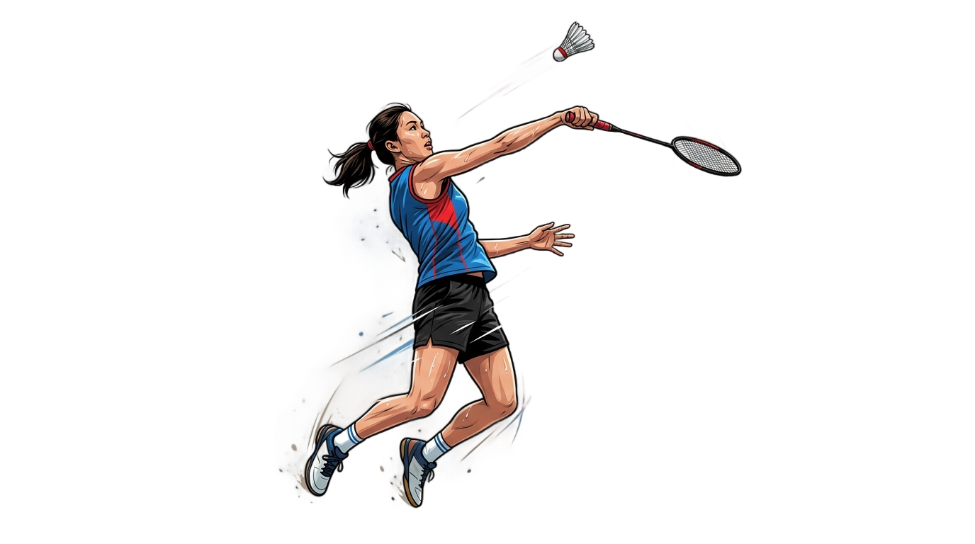 badminton illustration png PNG transparent background