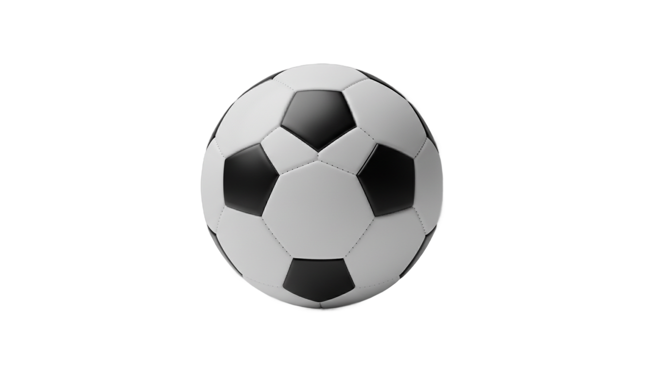 white soccer ball png PNG transparent background