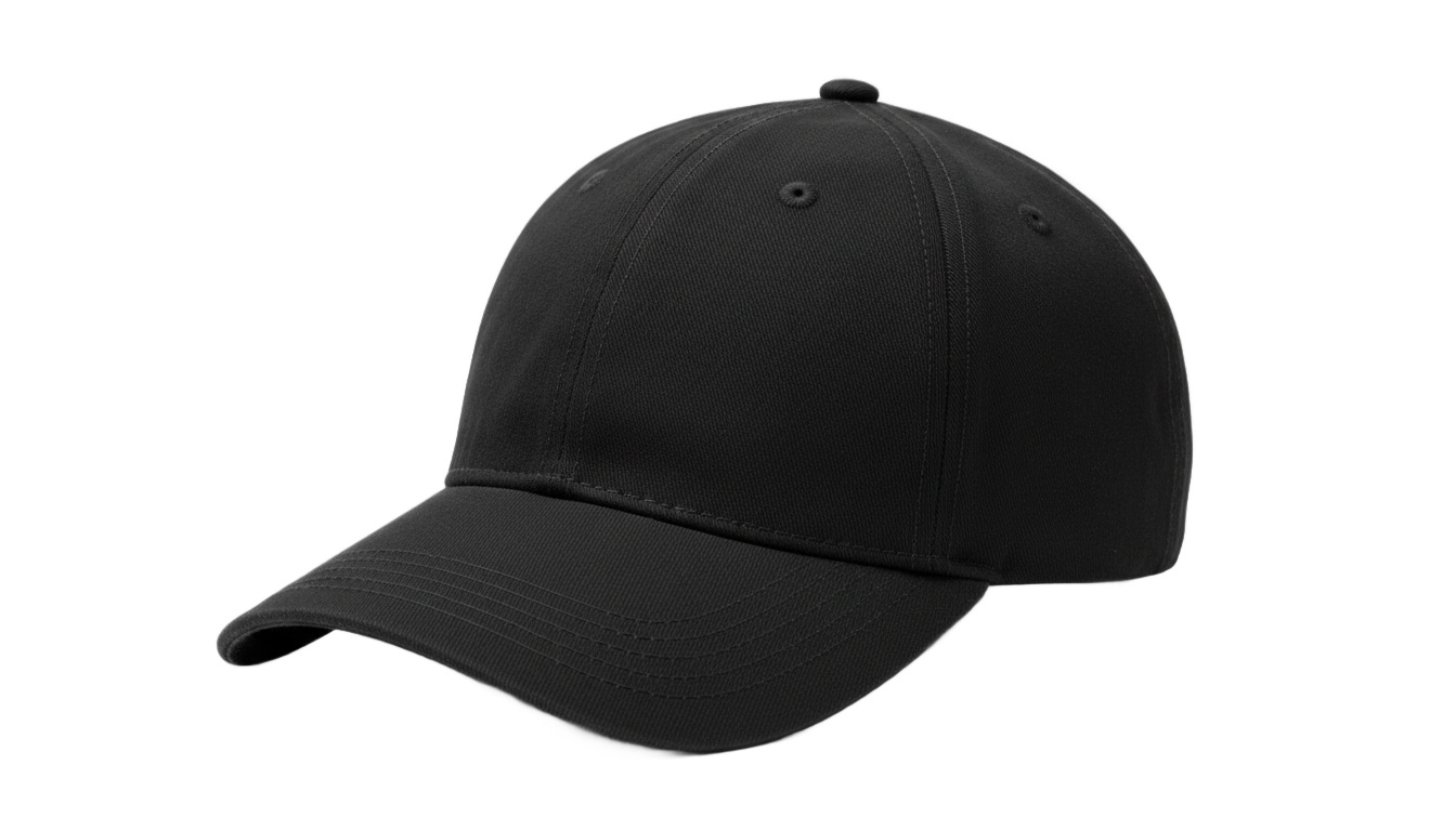 black baseball hat png PNG transparent background