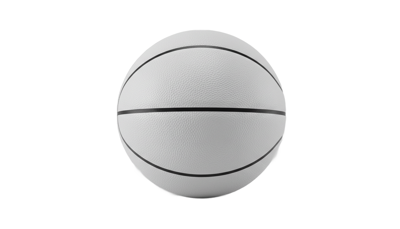 white basketball png PNG transparent background