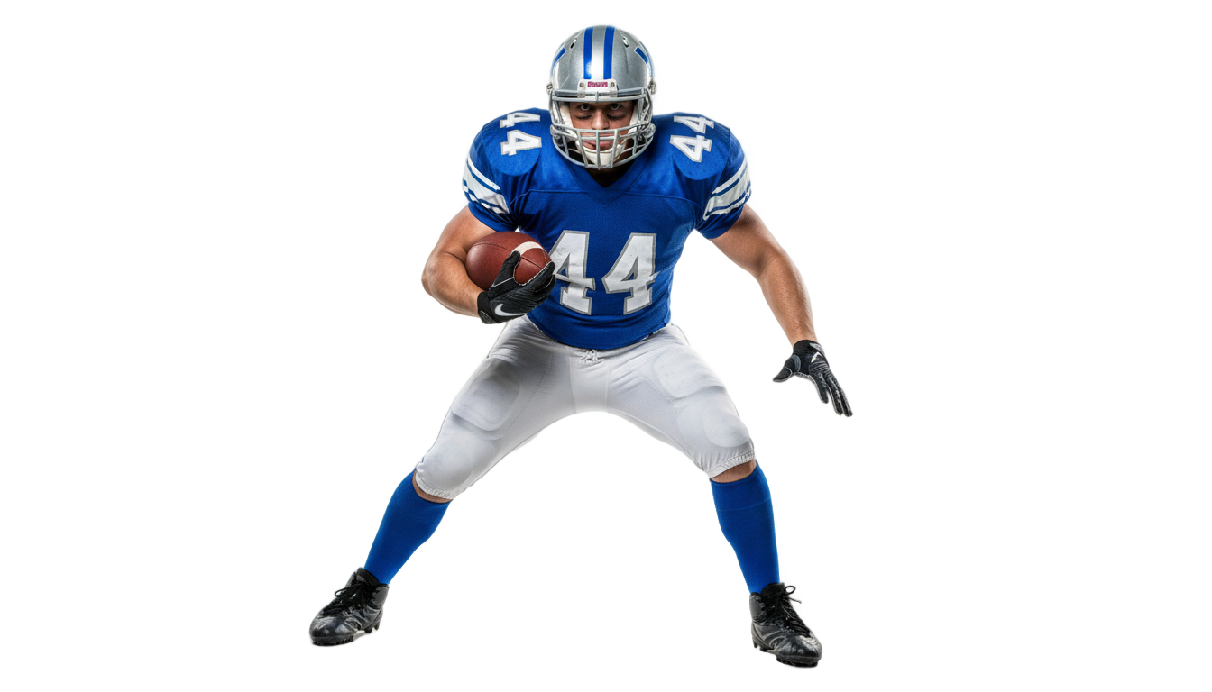 football player png PNG transparent background