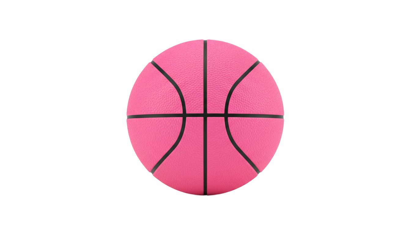 pink basketball png PNG transparent background