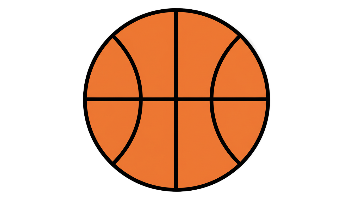 basketball vector png PNG transparent background