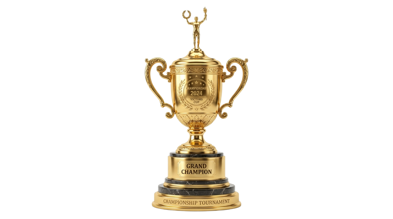 trophy 3d png PNG transparent background
