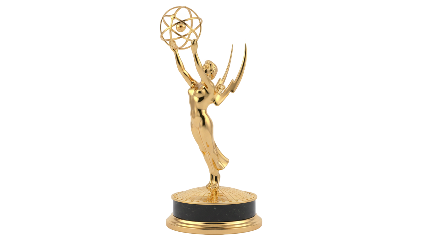 emmy trophy png PNG transparent background