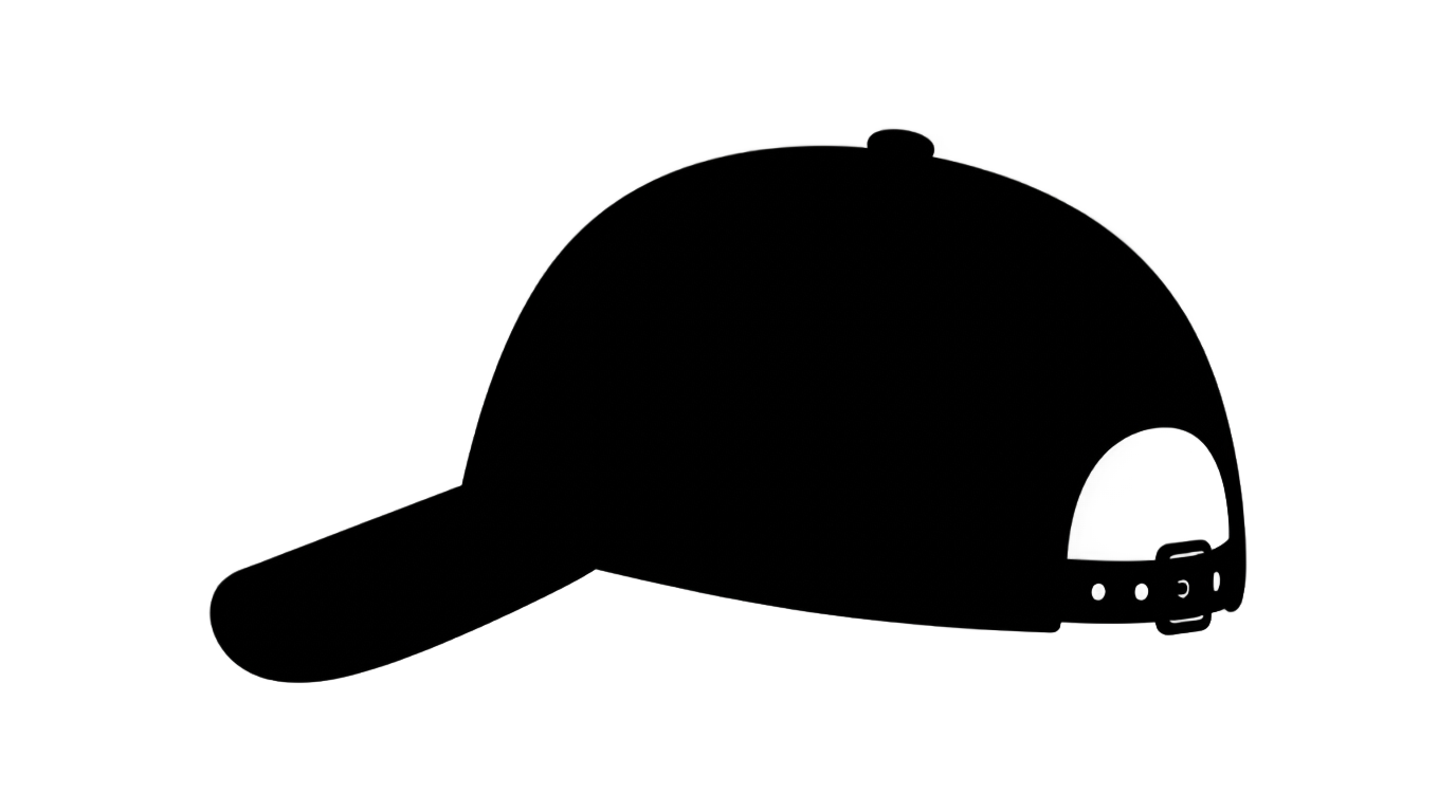 baseball cap silhouette png PNG transparent background