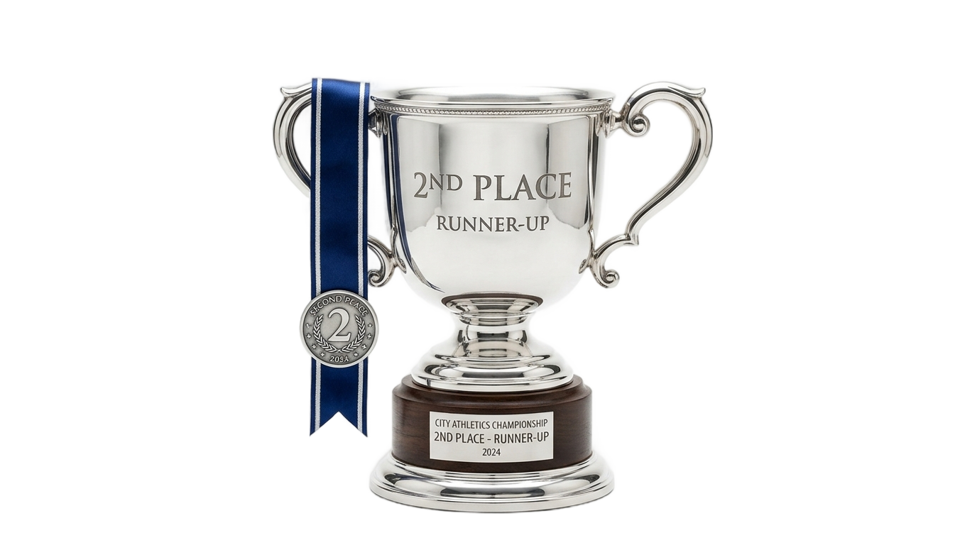 runner up trophy png PNG transparent background