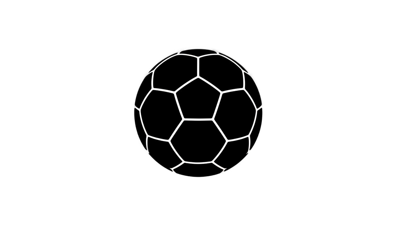 soccer ball silhouette png PNG transparent background