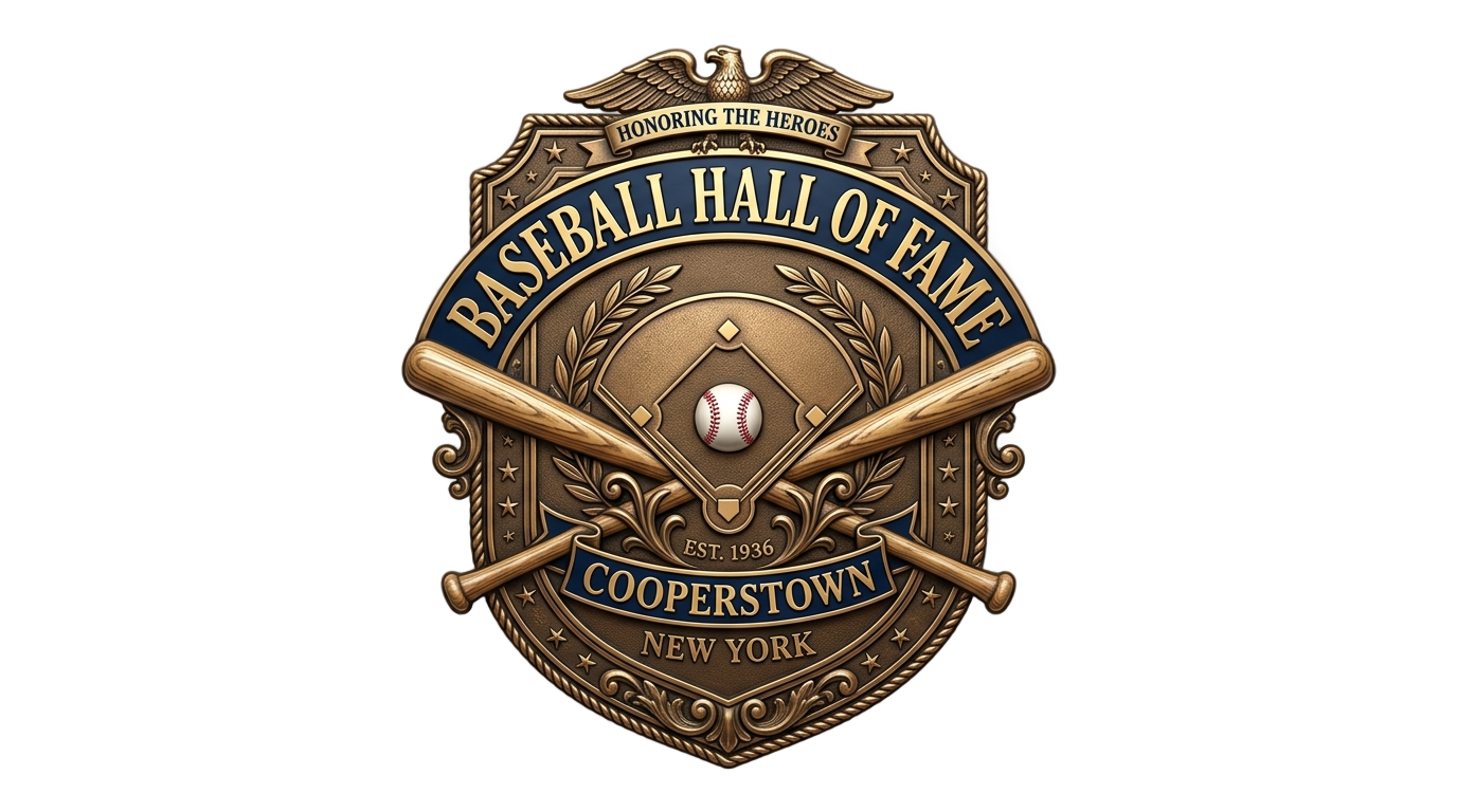 baseball hall of fame logo png PNG transparent background