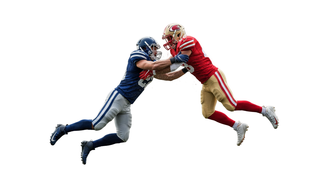 football players png PNG transparent background