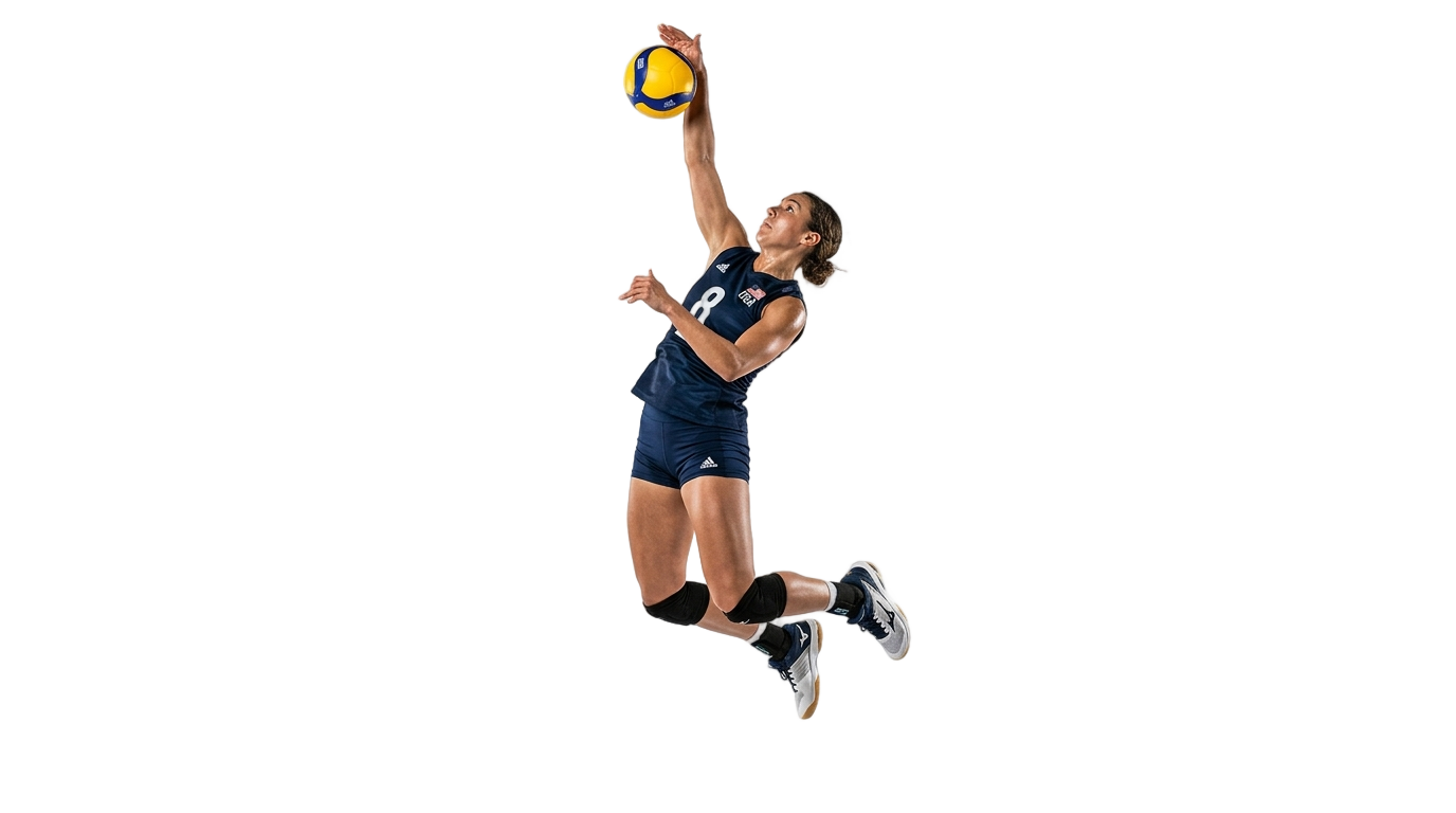 volleyball spike silhouette png PNG transparent background