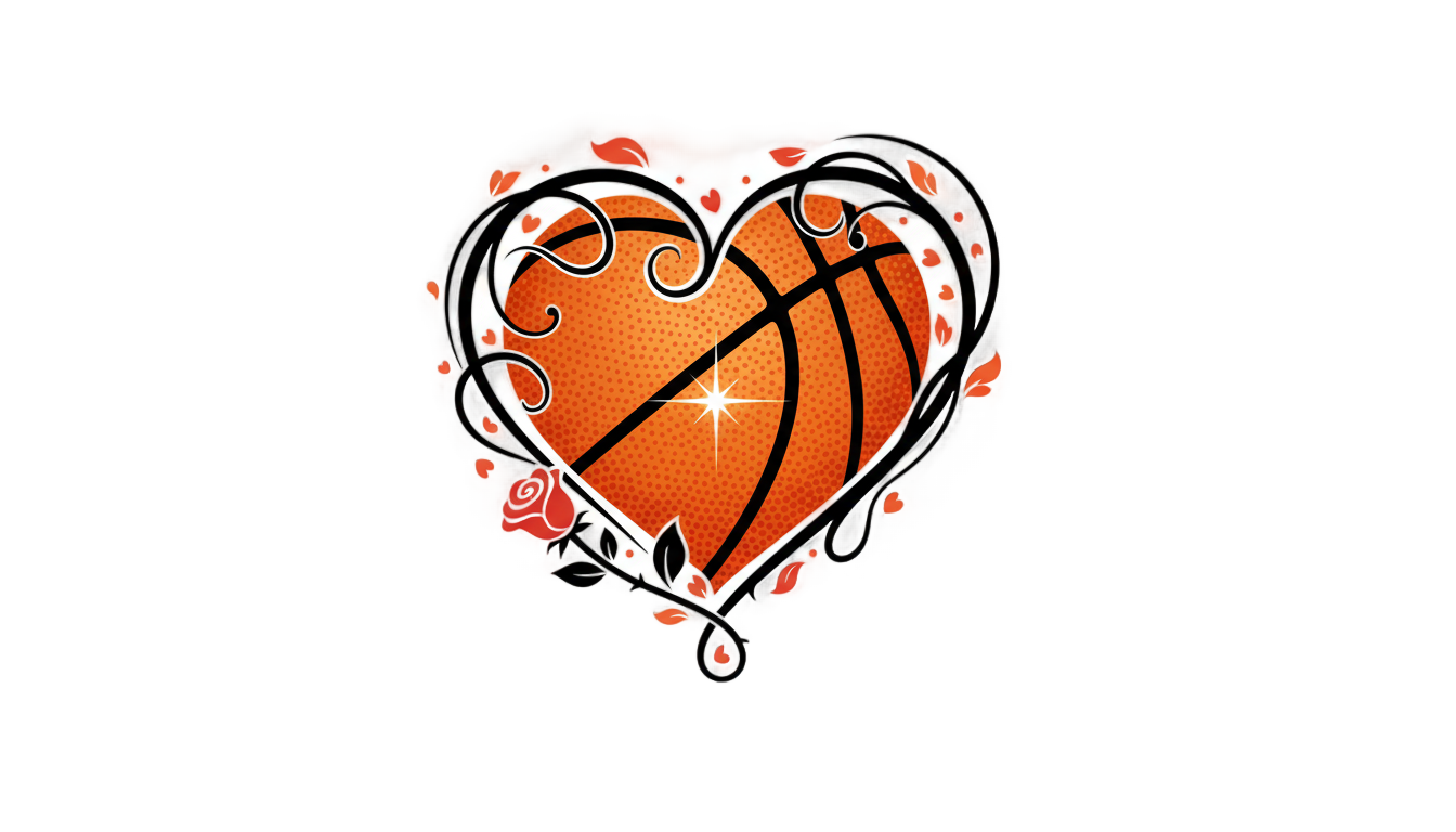 love and basketball logo png PNG transparent background