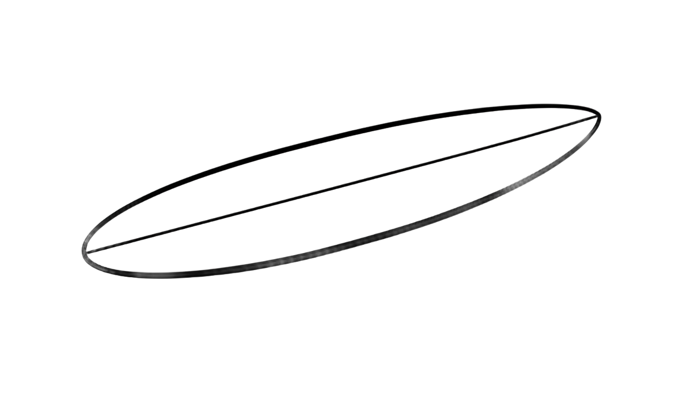 surfboard outline png PNG transparent background
