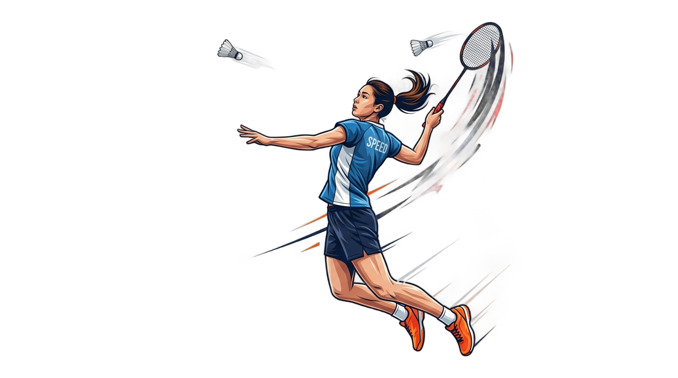 badminton illustration png PNG transparent background