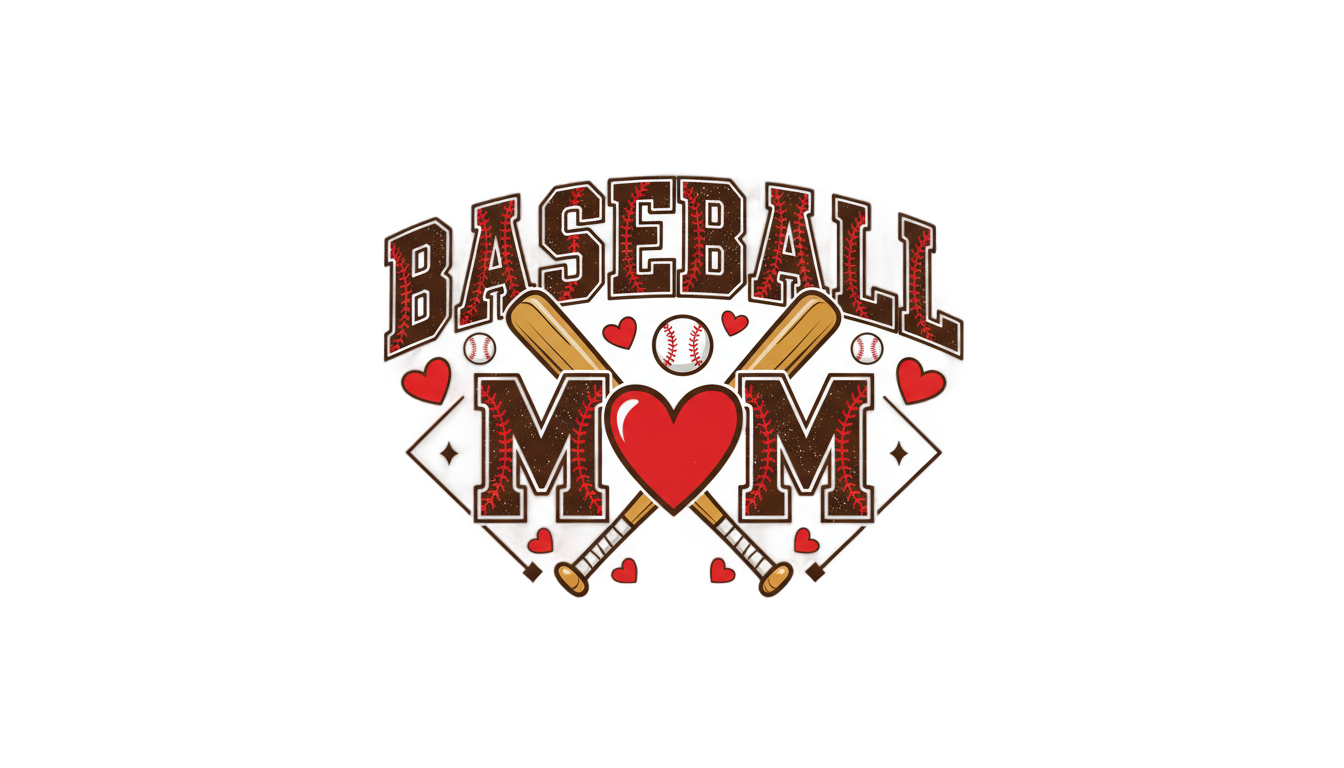 baseball mom png PNG transparent background