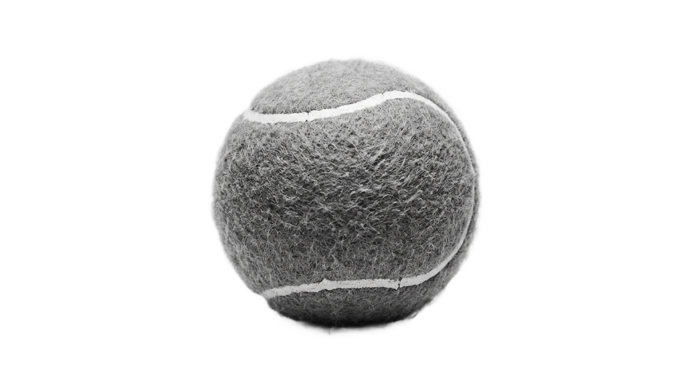 tennis ball png black and white PNG transparent background