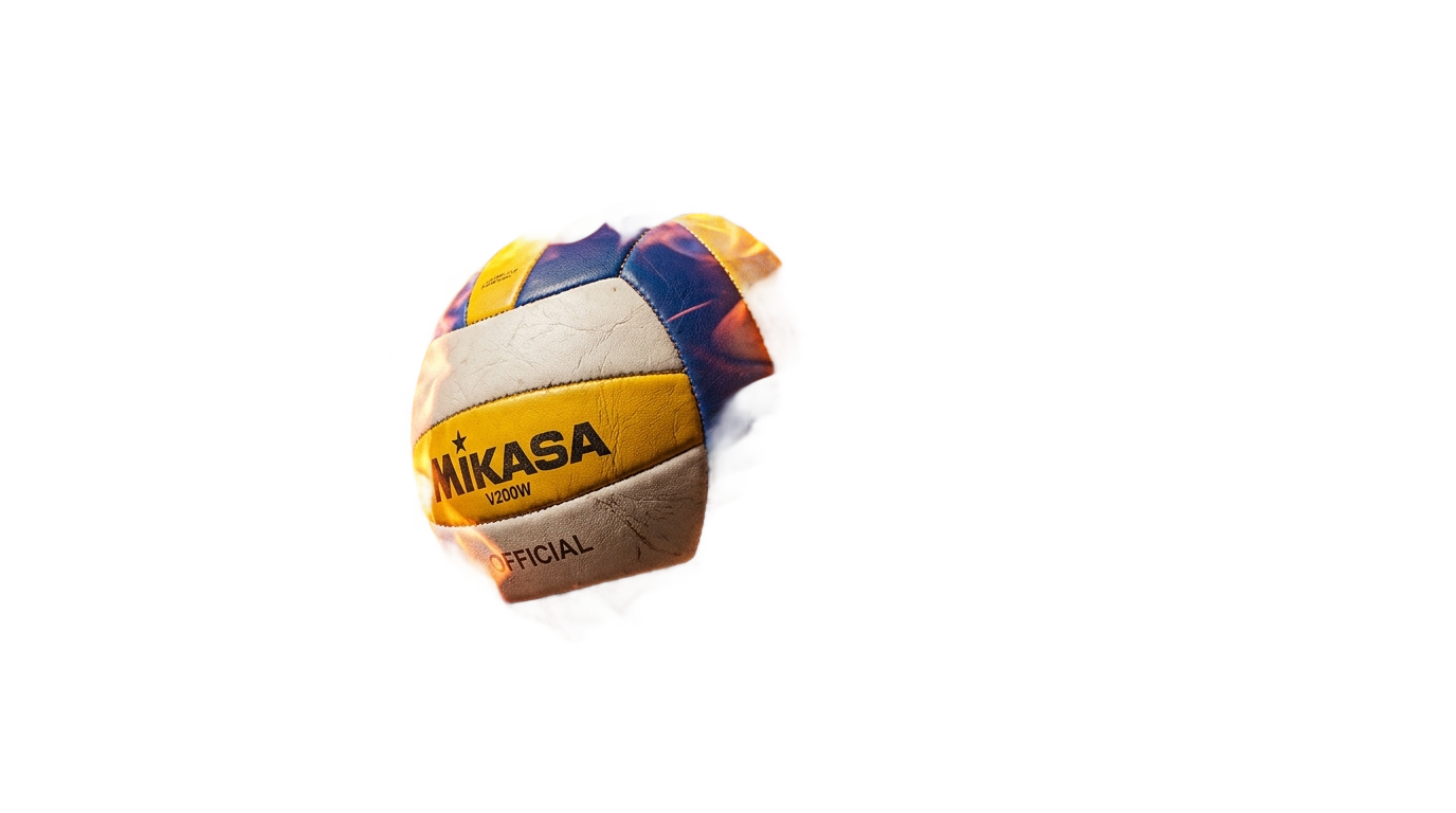 volleyball fire png PNG transparent background