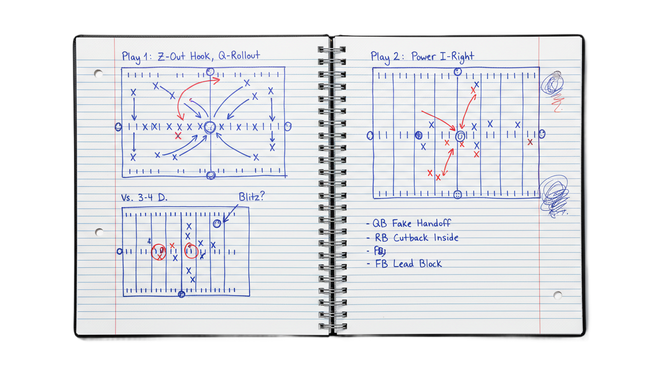 football playbook png PNG transparent background
