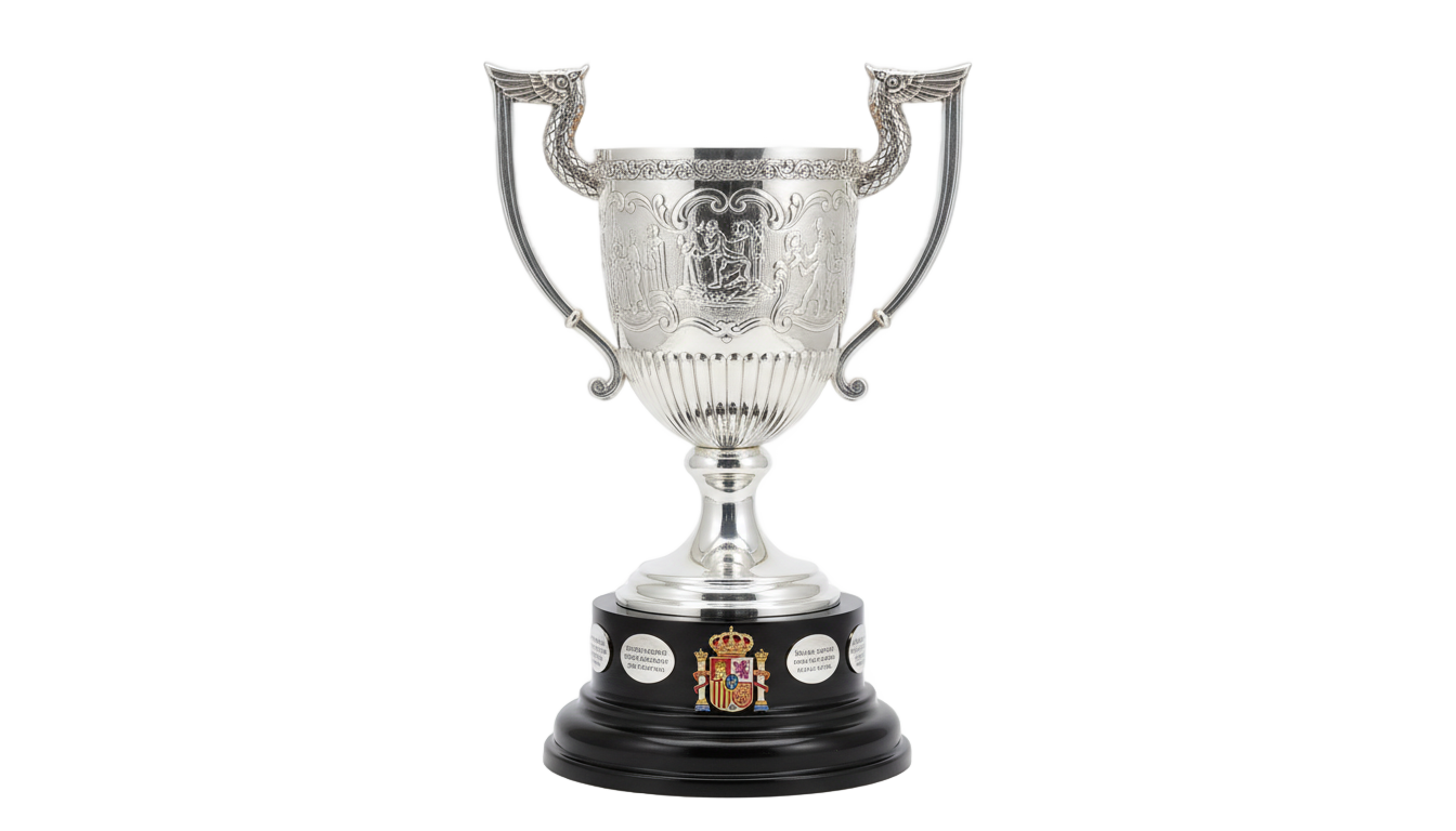 copa del rey trophy png PNG transparent background