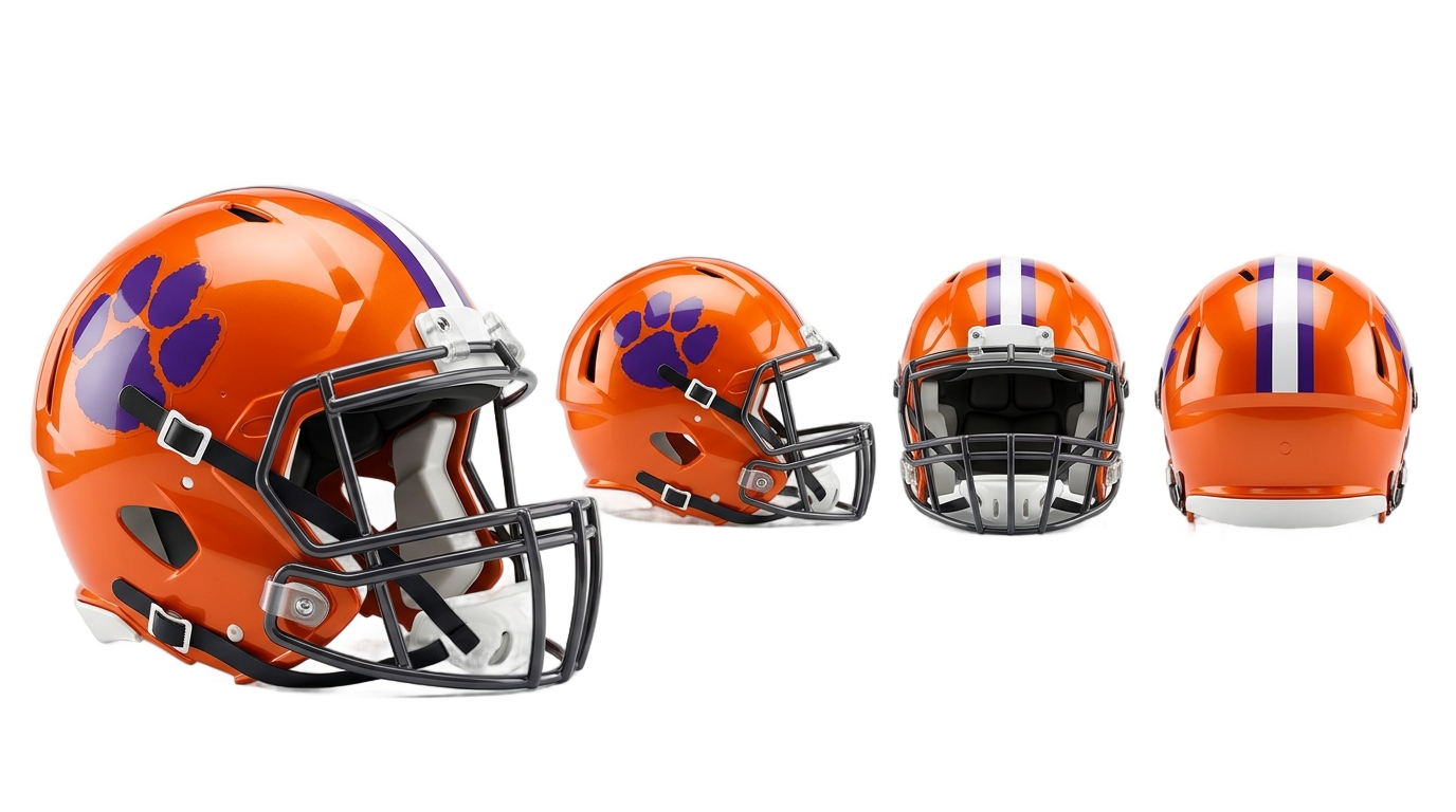 clemson football helmet png PNG transparent background