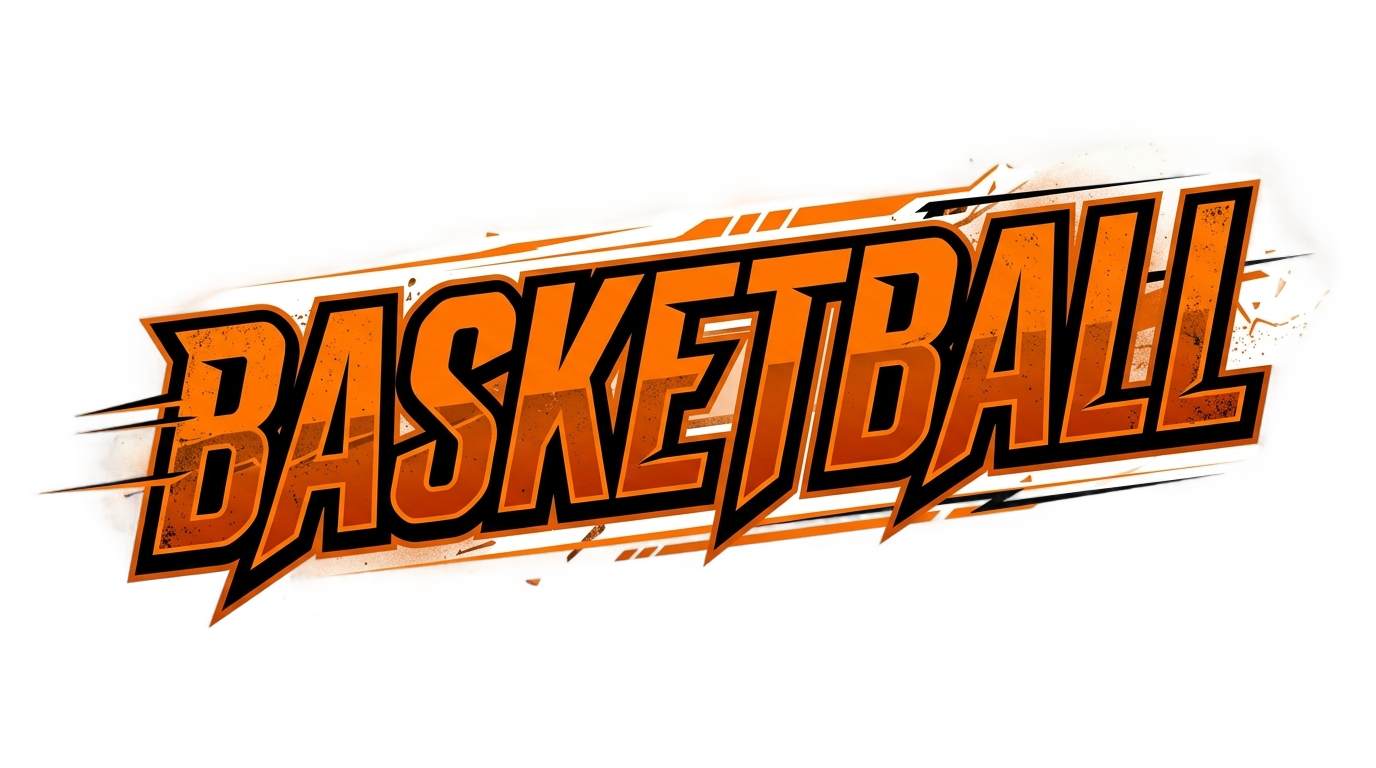 basketball text png PNG transparent background